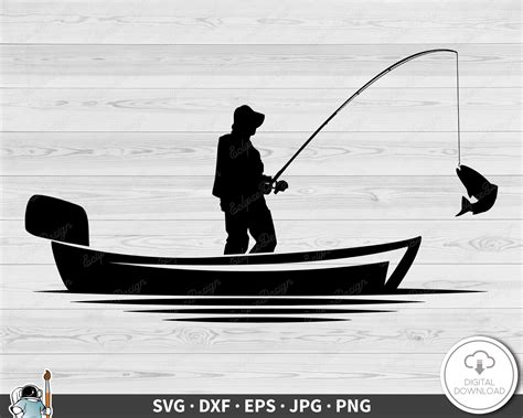 fishing boat silhouette clip art|bote clip art black and white.